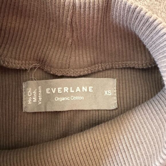 Everlane Tan Sleeveless Crop Tank Top - Picture 4 of 4